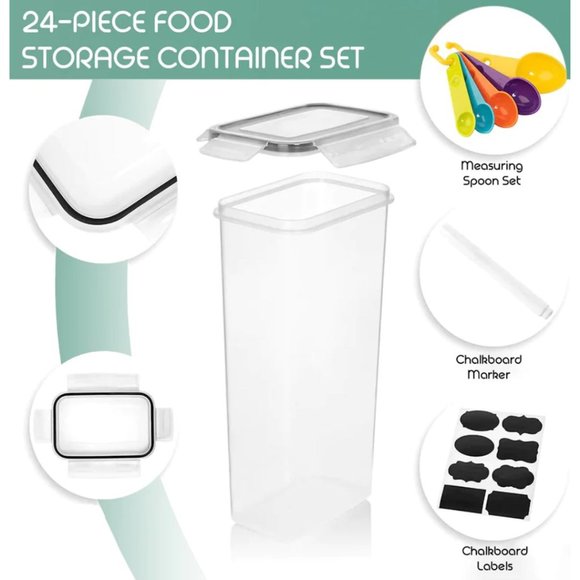 Develo 24 Piece Airtight Container Set - Picture 3 of 8